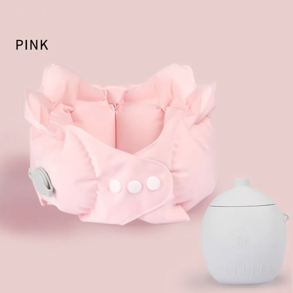 Ultra-Light Inflatable Travel Pillow Foldable Leak-Proof Travel Neck Pillow Cooling Fabric Press Air Pump U-Shaped Neck Pillow