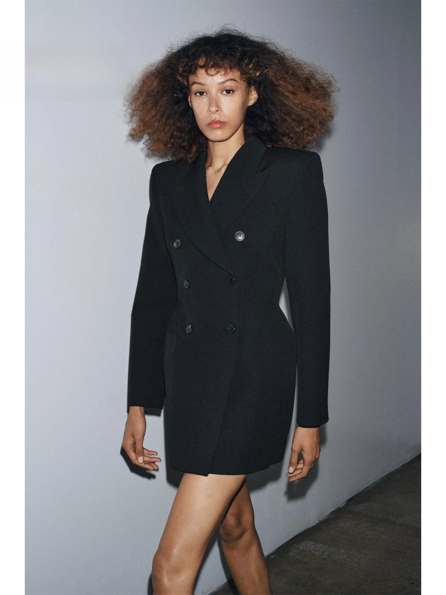 

Ele двубортный костюм Jaet женский утягивающий талию пальто Dr Sle пальто для поездок на работу Faion Long Sve повседневный