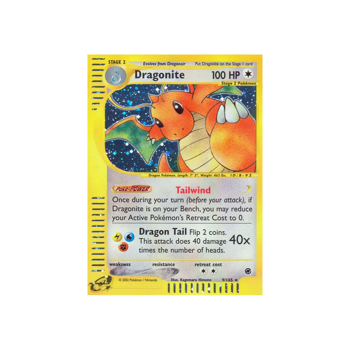 PKM Vintage E-Series EX Yellow Border Full Holo Set - All Foil Proxy TCG Cards, Retro Complete Collection for Personal Display