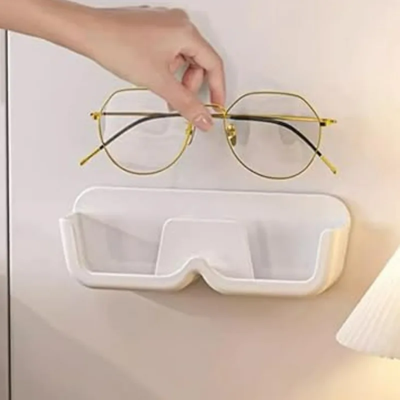 Glasses Wall Mounted Storage Box Eyeglasses No Punching Required Boxes Simple Spectacles Placement Rack Eyewear Cases Holder