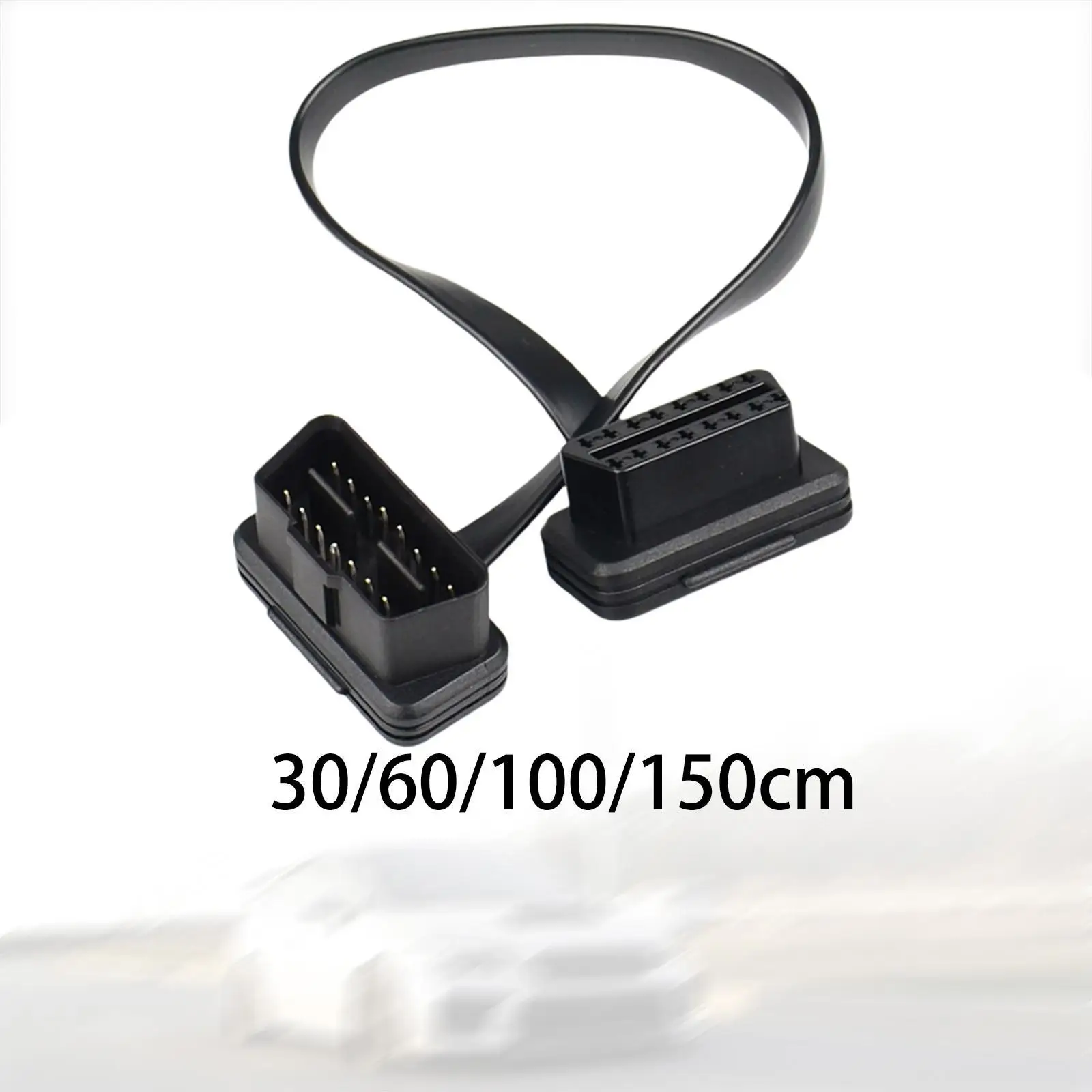 

Низкопрофильный удлинительный кабель OBDII Запасная часть OBD Plug and Play Diagnostic