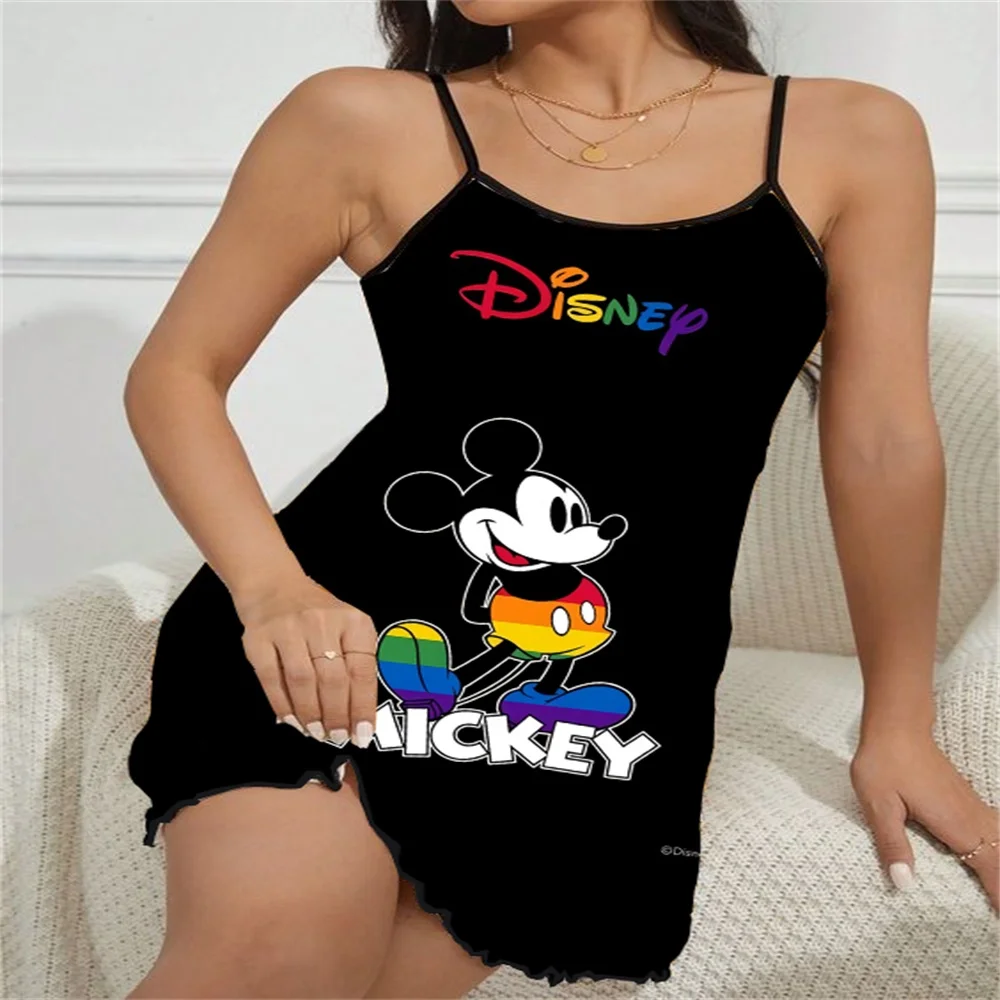 

Women's Nightgown Woman Night Sleepwear for Women and Sexy Bhs Sexy Sleep Wear Babydoll Korean Reviews Many Pajamas Skirt Mickey