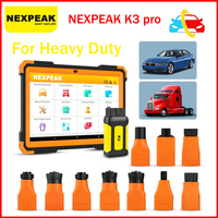 NEXPEAK K3 Pro OBD2 For Heavy Duty Truck OBD2 Scanner Odo-meter Adjustment All System  Car Diagnostic Tool 18 Special Functions