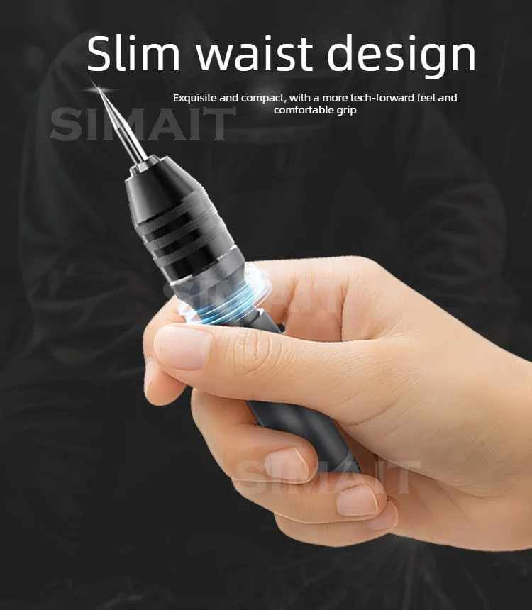 Tungsten Electrode Sharpener Holder | Manual Tungsten Grinder with Collets for TIG Welding | Handheld Sharpening Tool