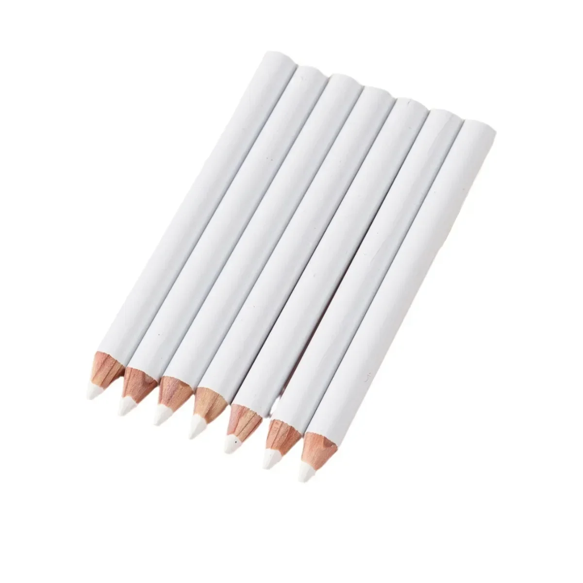 Minimalist Wind 3.5-inch 7-piece Set of Handmade Sewing Pens Sewing Tools DIY White Pencils Cutting and Marking Supplies