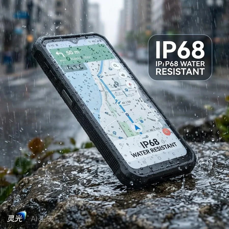 New Arrival 5G Smartphone 6.5 Inch IPS LCD 6GB+128GB Snapdragon 4 Gen 2 50MP Dual Camera 5000mAh Android 14 Dual SIM IP68