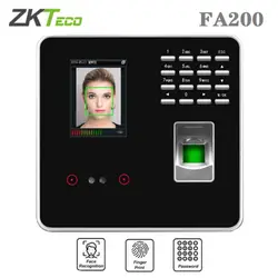 ZKTeco FA200 Face Fingerprint Time Attendance Door Access Control Free Software 2.8