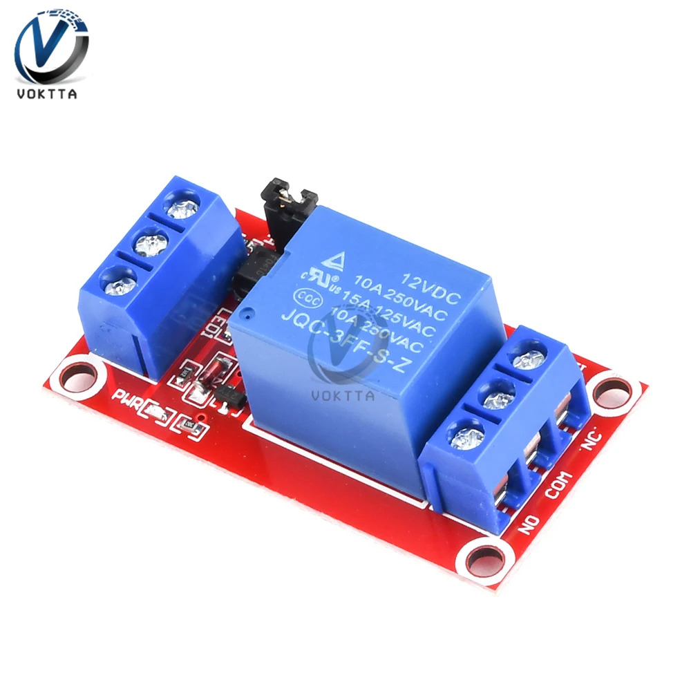 5V 9V 12V 24V 1 2 4 Channel Relay Module Board Shield for Arduino with Optocoupler Support High and Low Level Trigger