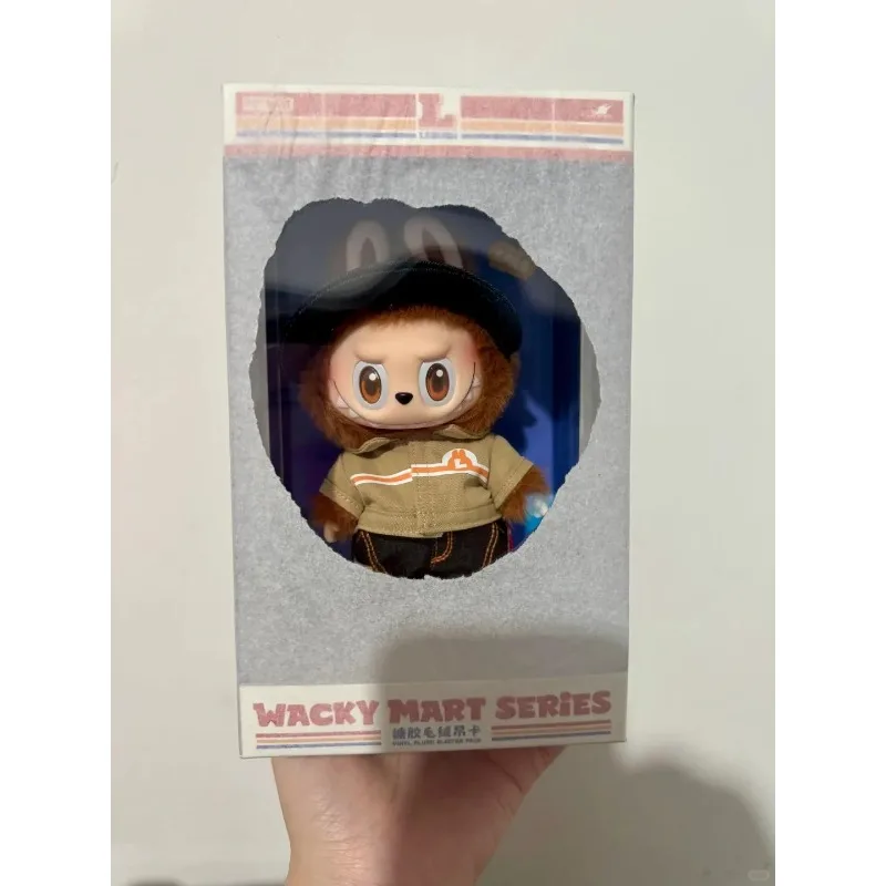 

POPMART «Непослушный кассир», кукла 37 см, странный вкус, менеджер магазина Convenience Store, милая коллекция Labubu, Рождественский подарок