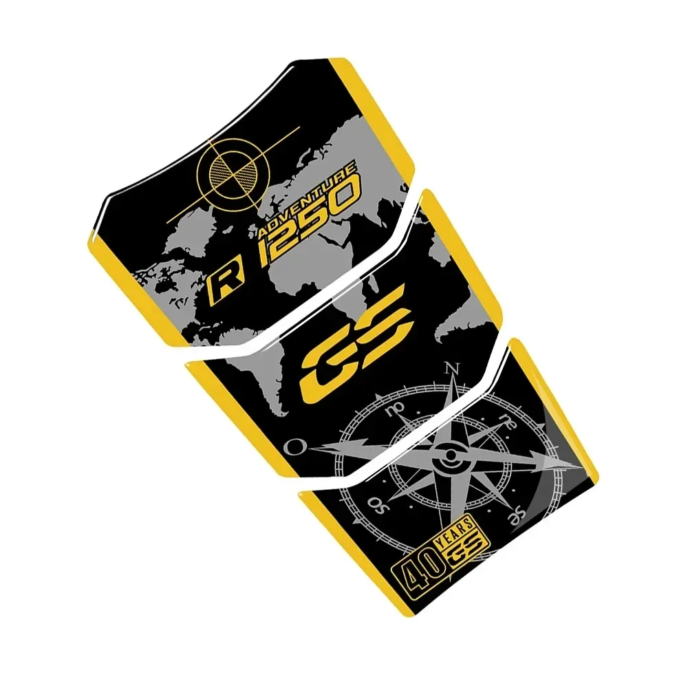 

R1250GS мотоциклетные защитные наклейки на бензобак для BMW R1250GS 2020-2021 Adventure Triple Black