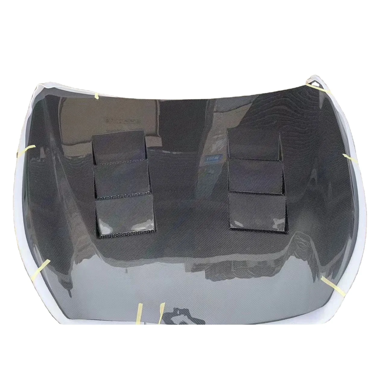 TS Style V2 Carbon Fiber Hood For Infiniti Q50 2014+ Engine Cover Real Carbon Fiber Honeycomb Car Hood Bonnet Cover