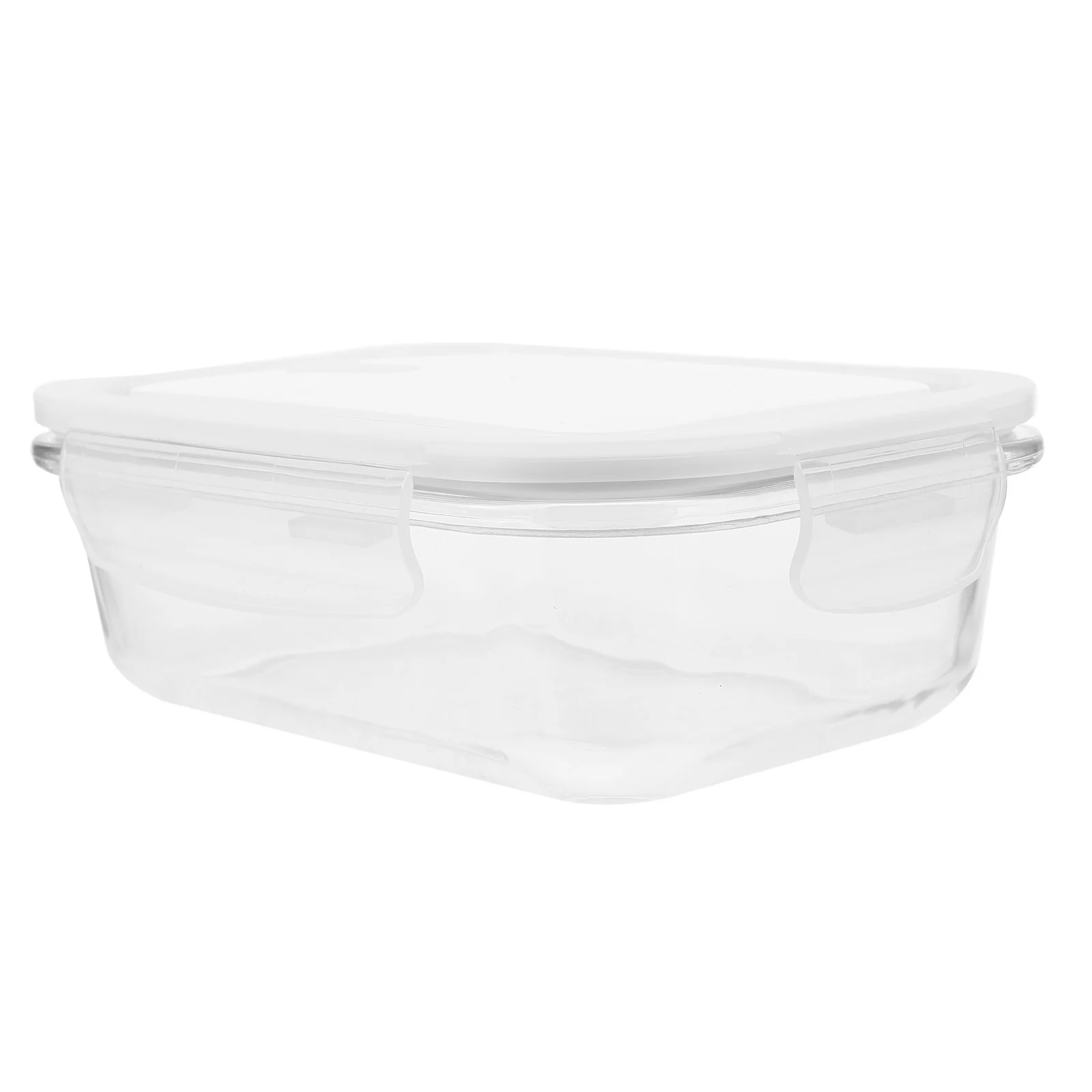 

Meal Prep Container Food Containers with Lids Kitchen Storage Clear for Organizing Glass