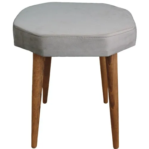 Arasta Ece Octagonal Wood-Legged Stool