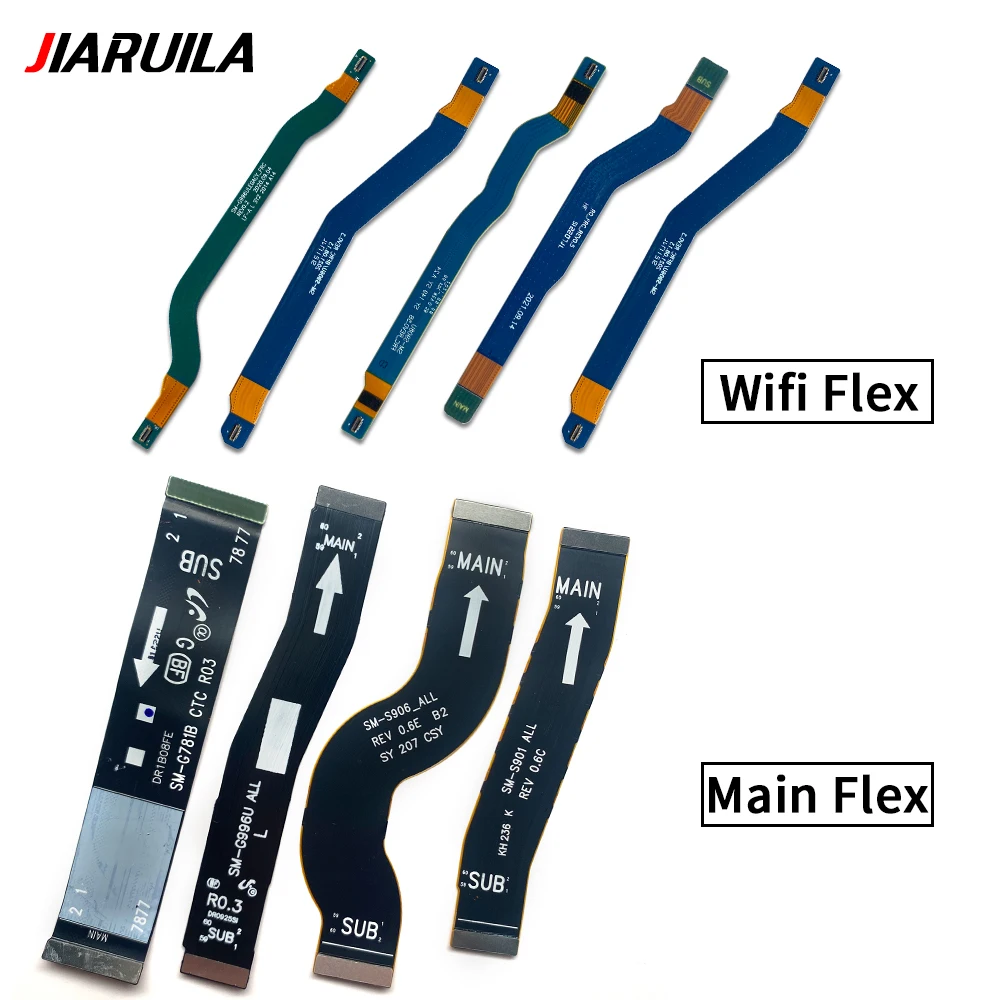For Samsung S21 S22 Ultra Plus 5G G996U S901U S901B S906B S908U LCD Display Signal Antenna Motherboard Connector Flex Cable