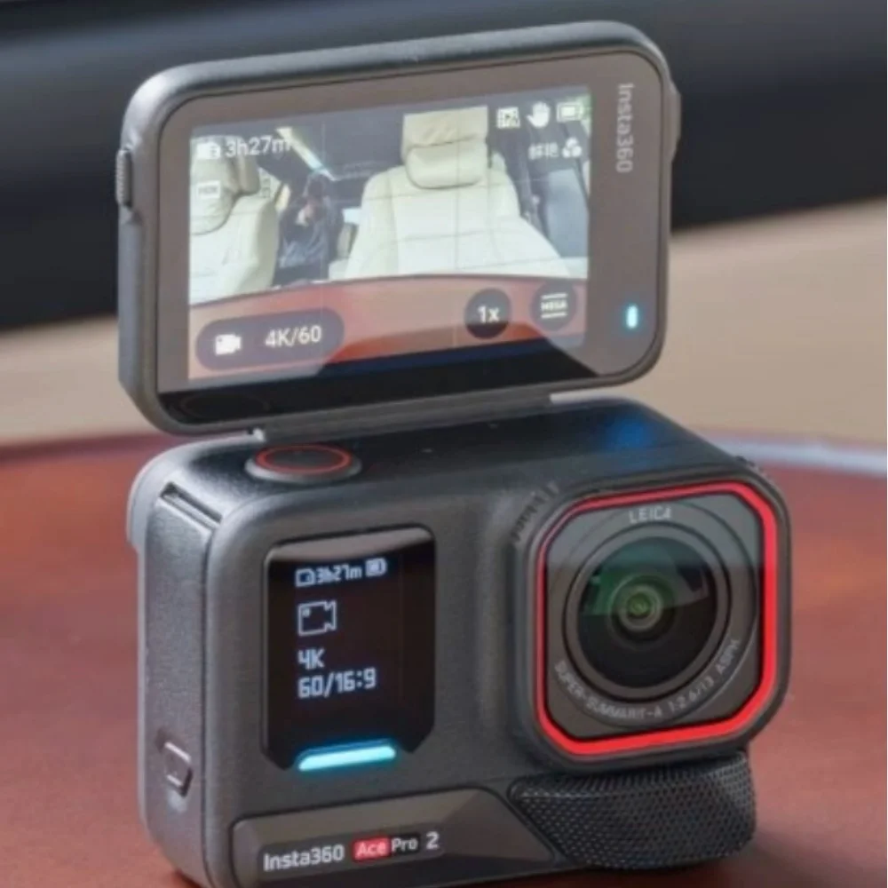 8K Waterproof Action Camera Co-Engineered with Leica, 1/1.3" Sensor, Insta360 Ace Pro 2 -Leading Low Light view 4