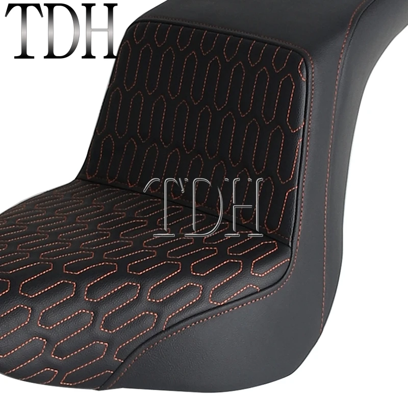 Para Harley M8 Softail Sport Glide FLSB Low Rider ST S FXLR FXLRS FXLRST 2018-2024 2-Up Gel Pad asiento cómodo cojín de asiento