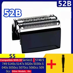 Shaver Razor Replacement Blade Cassette for Braun Series 5 52S 52B High Perfprmance Parts ( 5090 5050 5030 ) 5147S 5140S 5190CC