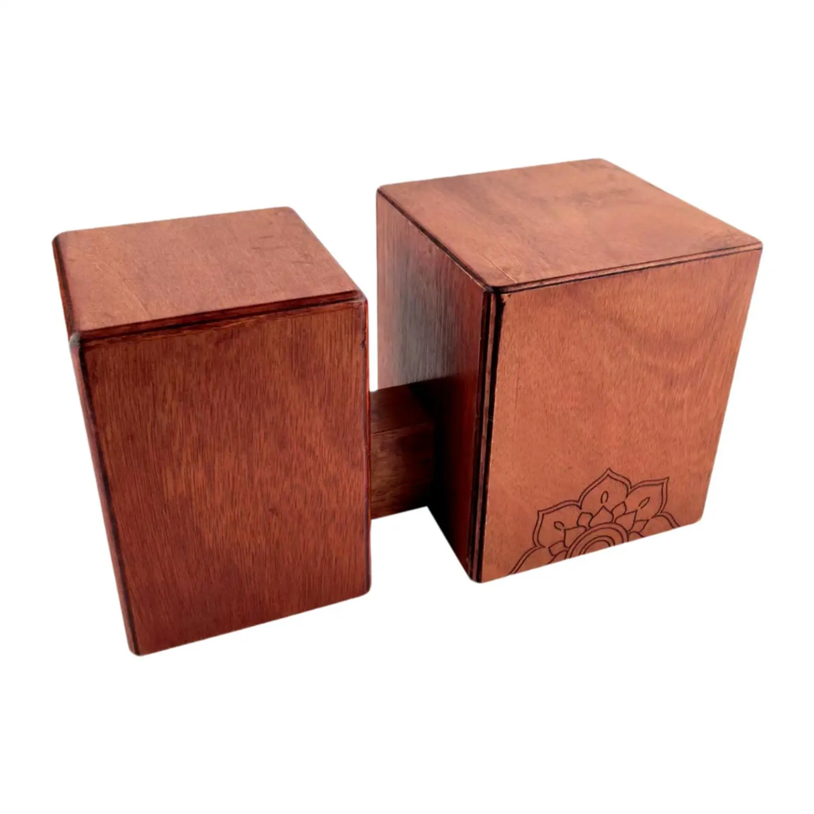 

Двухсторонний барабан бонго, деревянный ручной перкуссионный инструмент для игры в помещении и на улице, набор для тренировок и выступлений