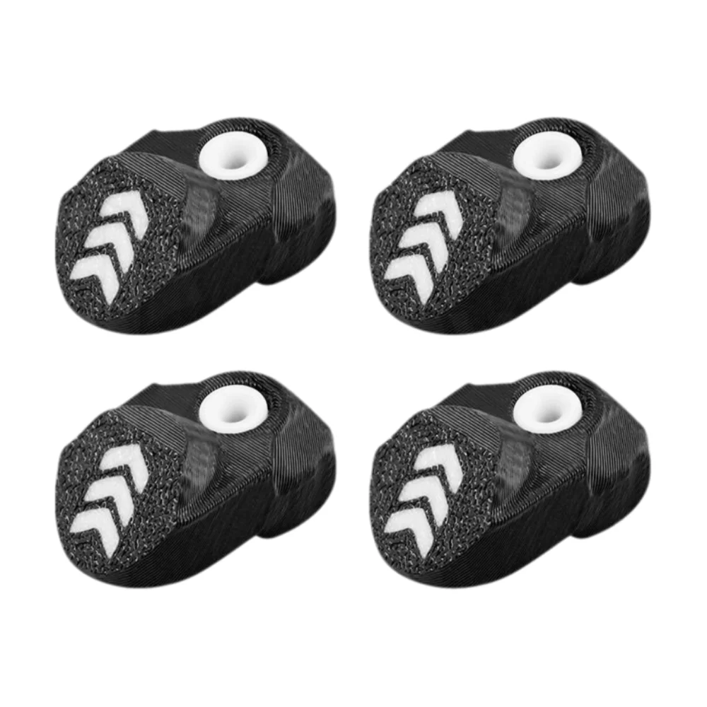 

4 шт. прочное керамическое впускное кольцо защитная защита PLA износостойкие детали 3D-принтера высокая твердость для Bambu A1/P1/X1/AMS