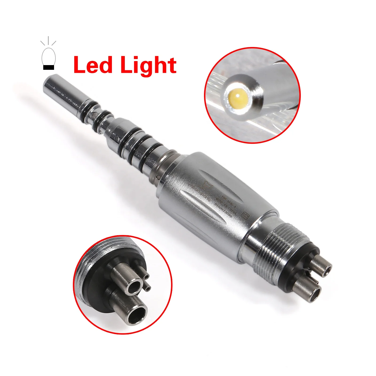 Hot Sale! den tal LED Light E-generator 4 Hole Quick Coupler for Fiber Optic High Speed Handpiece