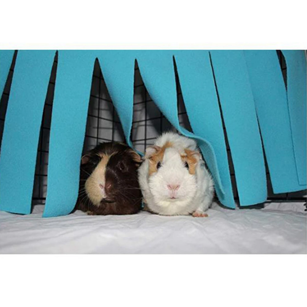 

1Pc Adorable Pet Tent House For Hamsters Rats Chinchillas Corner Cloth Tassels Bed Pet Supplies