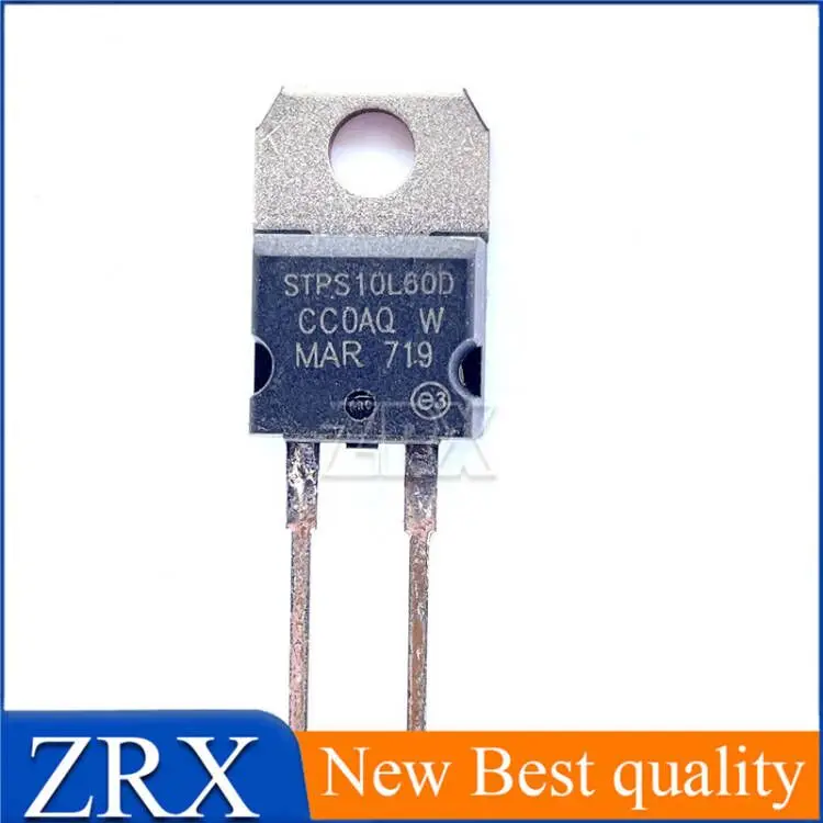 5 قطعة/الوحدة STPS10L60D TO-220 سريع الانتعاش المعدل ديود جديد وأصلي