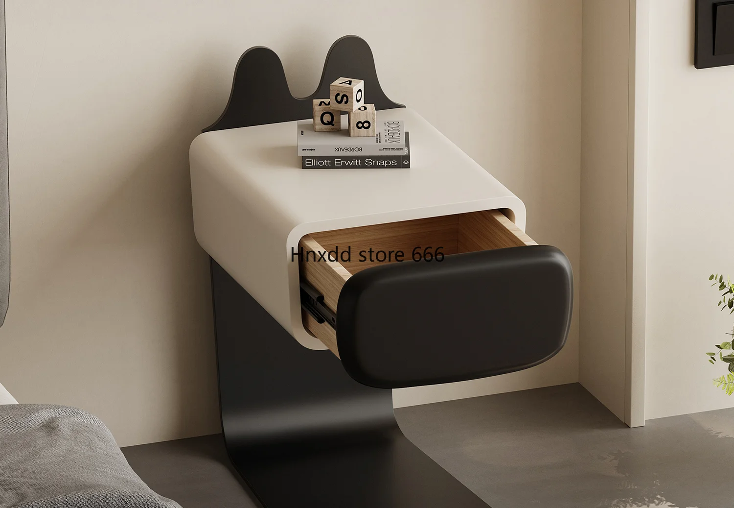 Super narrow cat ears bedroom bedside table