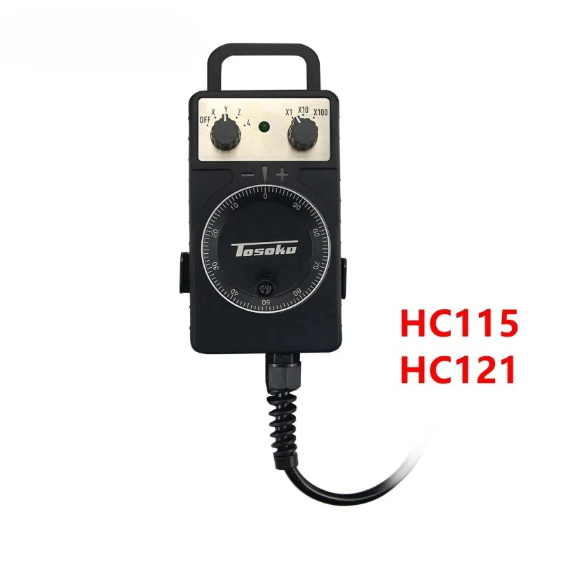 TOSOKU HC121 HC115 Electronic Handwheel CNC Engraving Machine Hand Wheel Handle Pulse Generator for Fanuc System for MITSUBISHI
