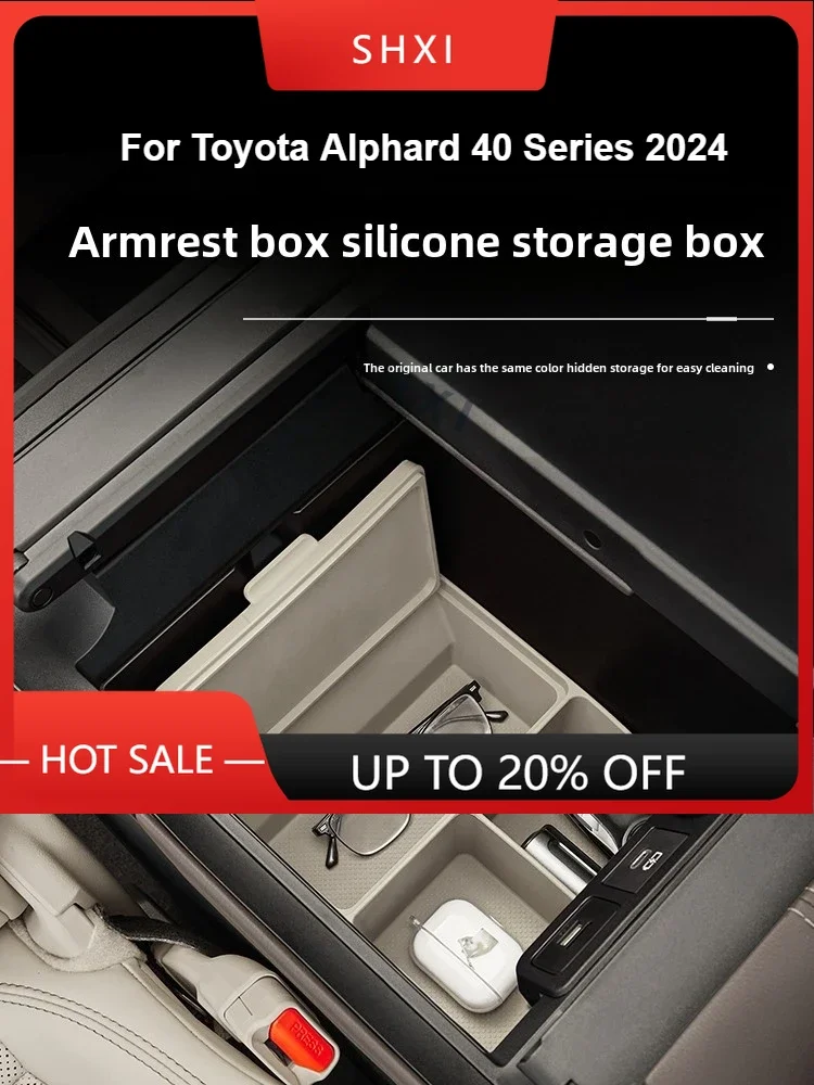 nuovo-organizzatore-in-silicone-di-alta-qualita-per-console-centrale-toyota-alphard-serie-40-2024-scatola-portaoggetti-con-scomparti