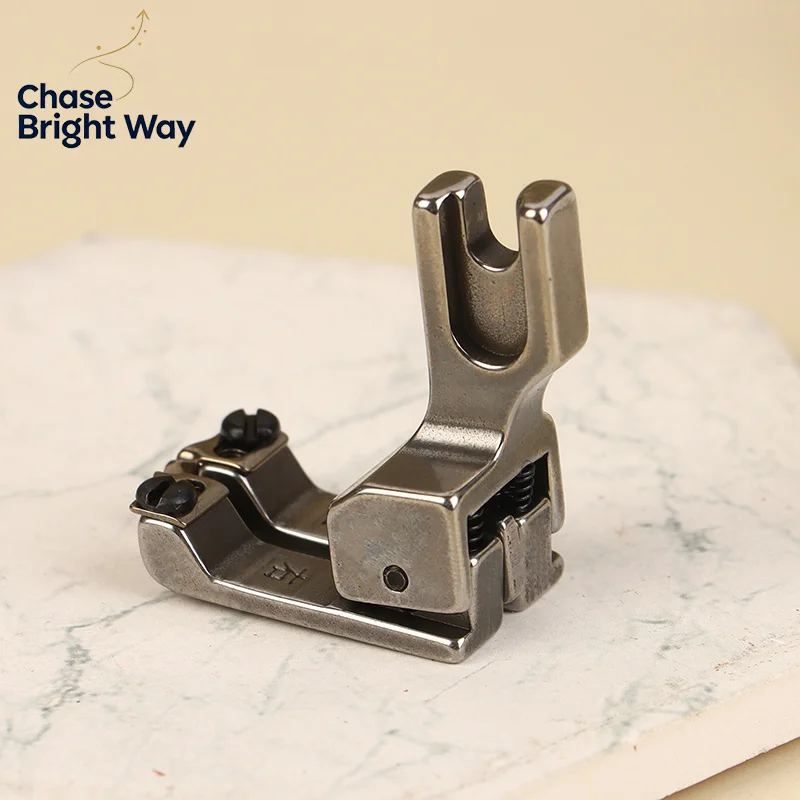 Left Right Adjustable Guide Positioning Presser Foot Double Compensating Presser For Industrial Sewing Machine Accessories