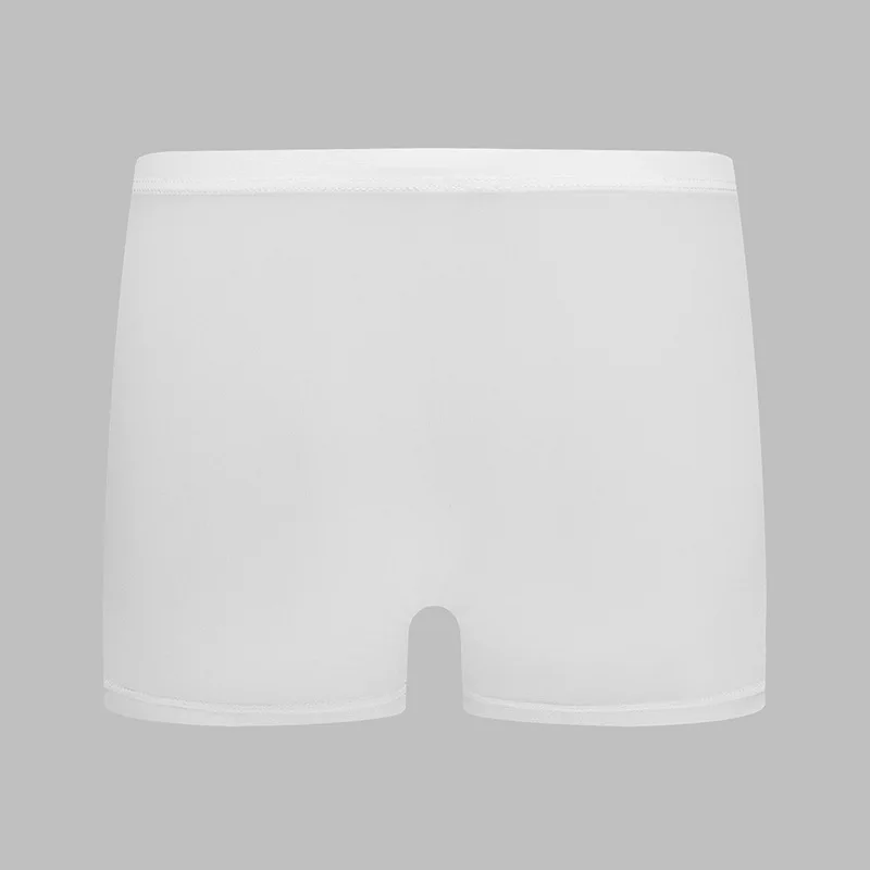 Men's boxers pocket underwear solid color basic non-marking comfortable breathable men's underwear boxer shorts 01