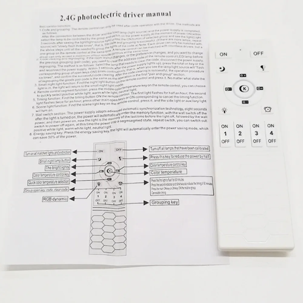 Insolated Safe&Reliable 2.4G Dimmable And Color Adjustable LED Driver Intelligent Remote APP Control Lighting Transformer