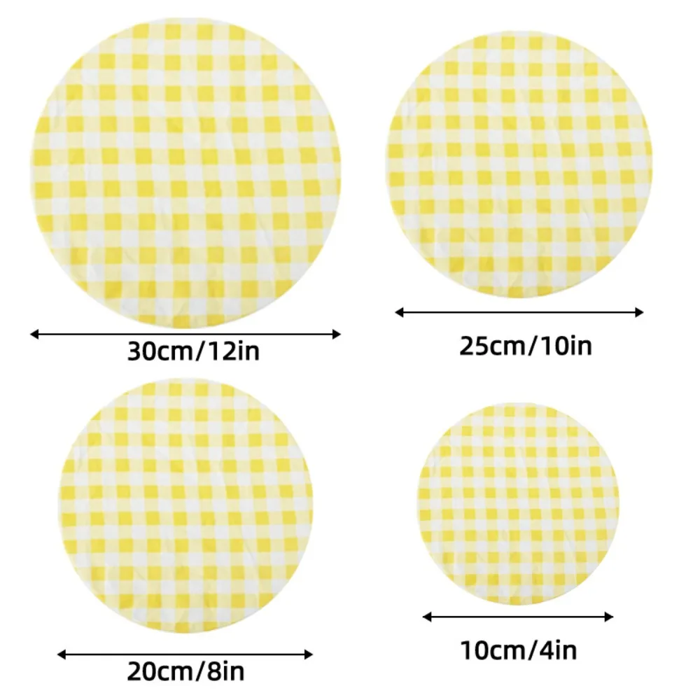 1 Set Durable Reusable Cotton Bowl Covers Washable Breathable Bread Bowl Cover Fabric Bread Cover Bread Proofing