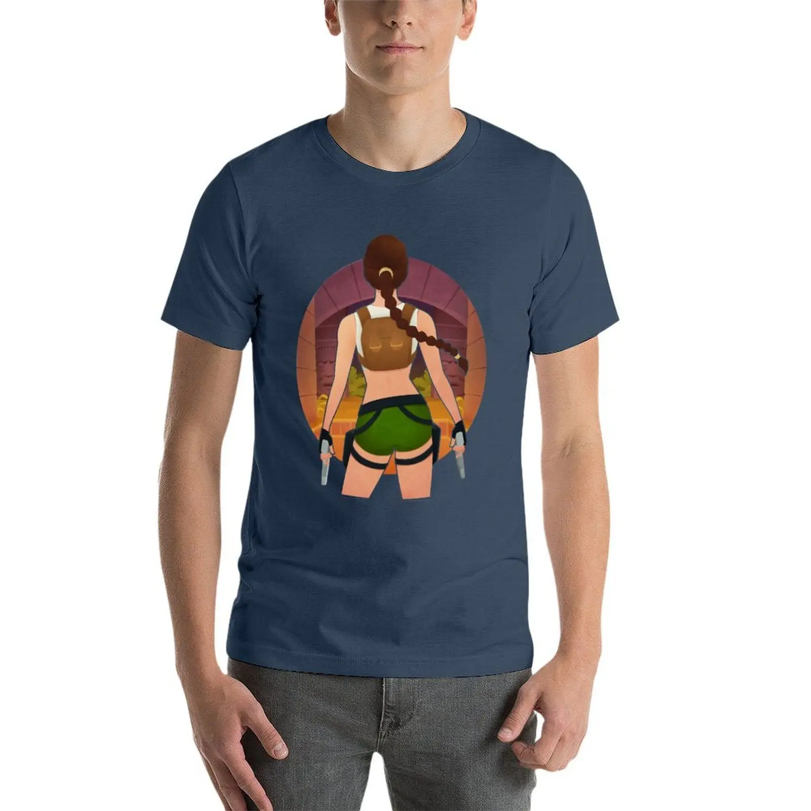 تي شيرت Madubu Gorge تي شيرت رجالي عالي الجودة من القطن ذو علامة تجارية فاخرة #4