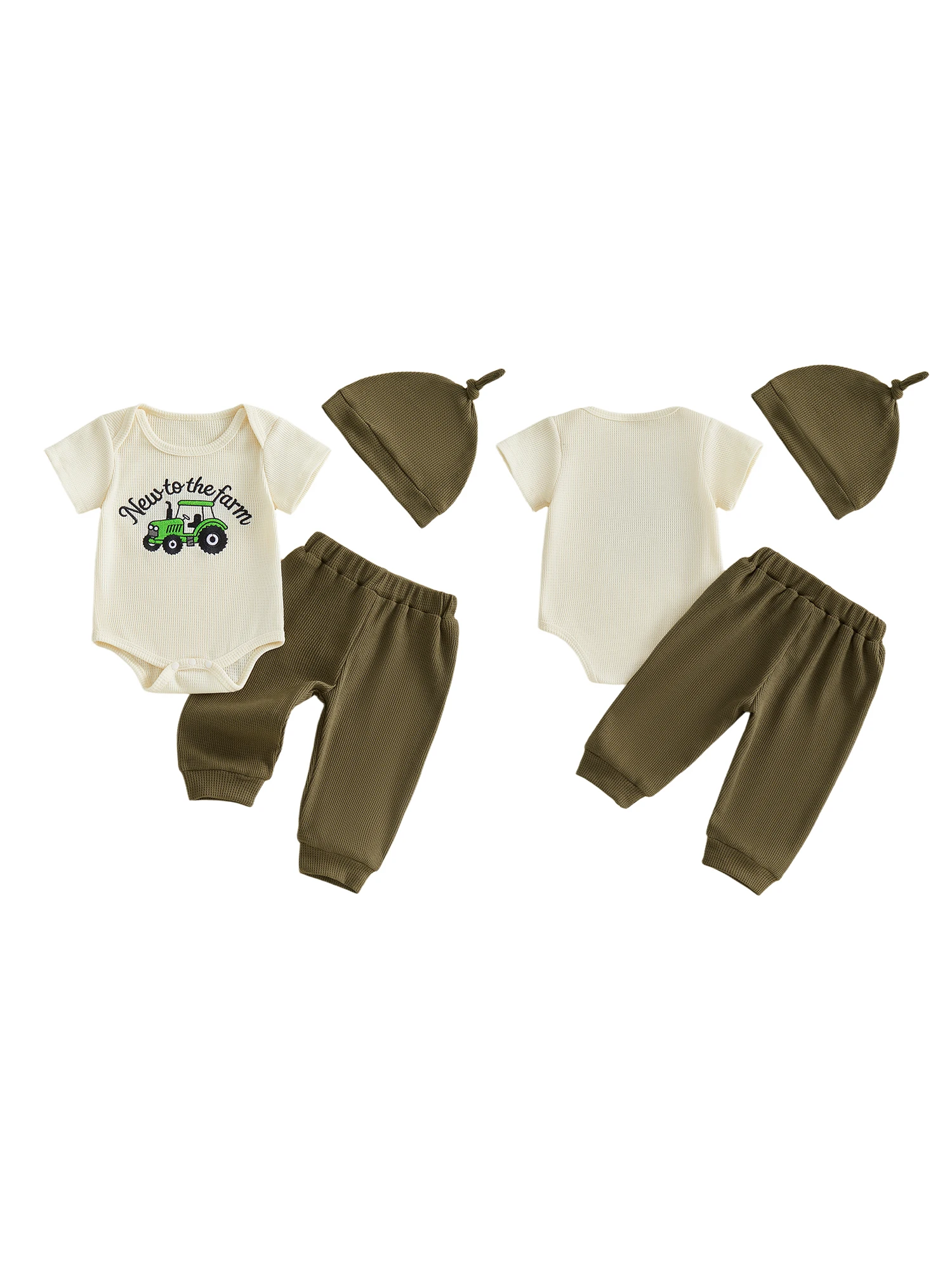 

Весенний наряд для маленьких девочек: комплект из топа с цветочным принтом и рюшами на рукавах, шорт и повязки на голову, 3 предмета в комплекте