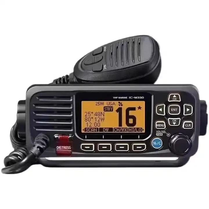 

IC-M330 25W Waterproof Car Radio Station VHF Marine Radio Submersible Mobile Radio For ICOM