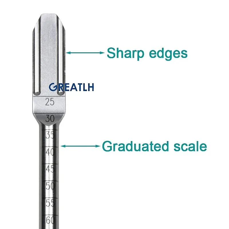 Stainless steel UBE unilateral dual-channel endoscope, disc cutting reamer, orthopedic minimally invasive surgical instrument