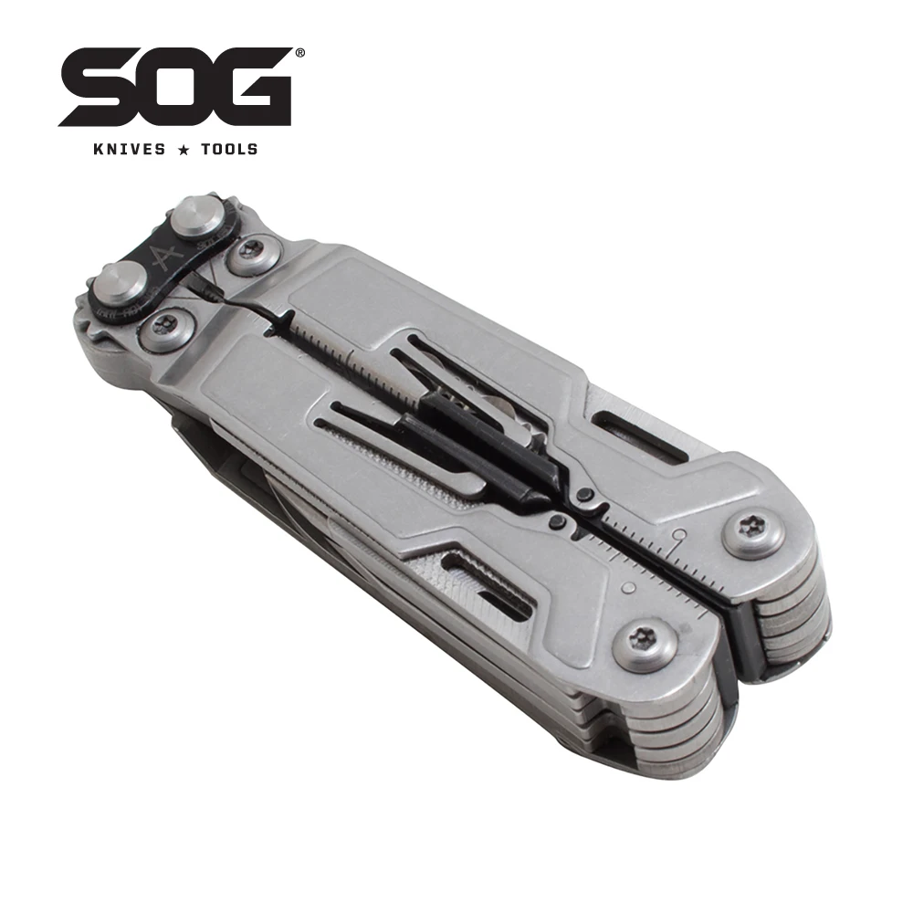 PowerPint Mini Compact Stainless Steel Multi-Tool 18 Lightweight Specialty Stone Cleaning Tool Multi-Tool Clamp Pocket