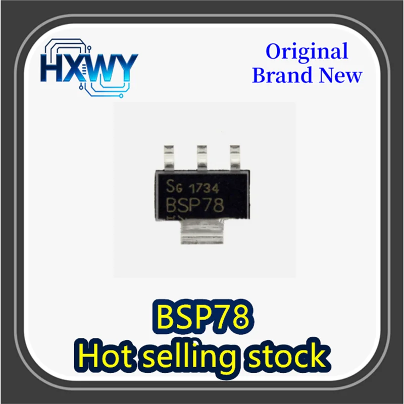 (10/100 pieces) BSP78 SMD SOT-223 Automotive ECU Power Protection Chip 100% Brand New Original Fast Shipping