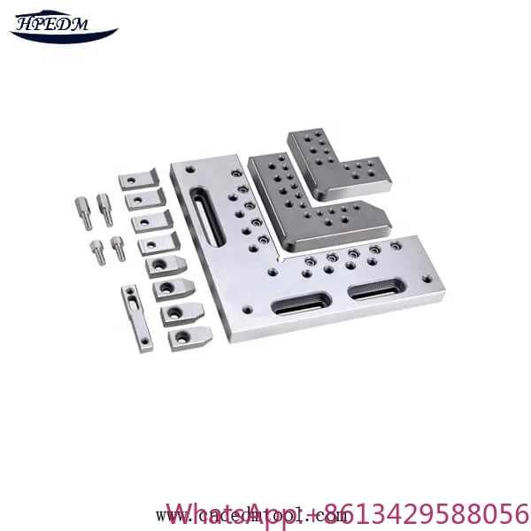 Low Price Stainless Steel Adjustable Wire EDM Machine Clamping Vise HE-V06612
