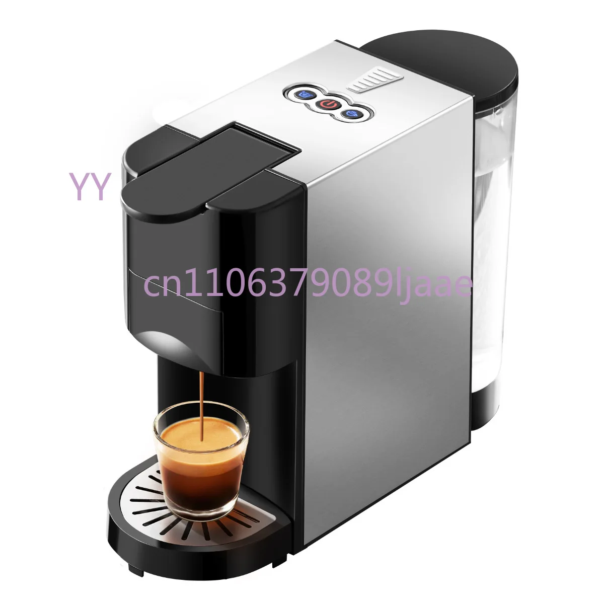 

Household small semi-automatic high pressure extraction espresso steam coffee machine