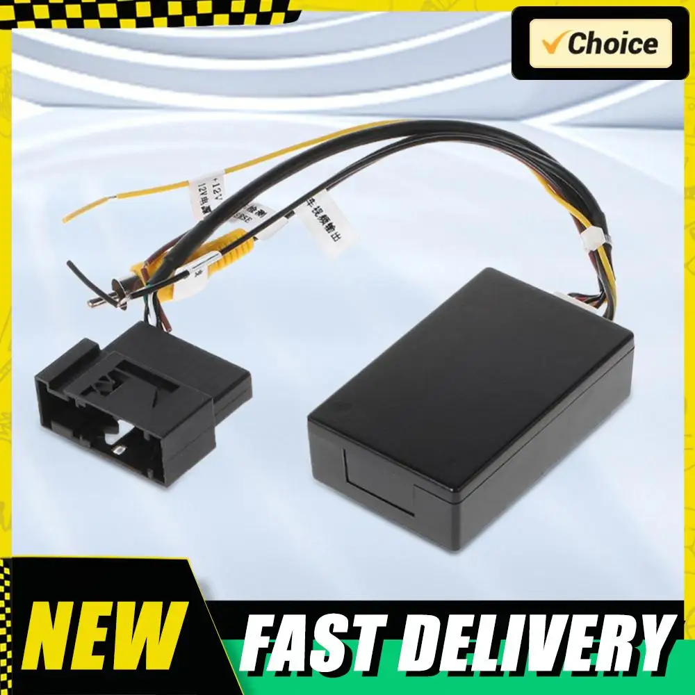 12V Parking Camera Decoder RGB To AV Reverse Camera Interface Reversing Cam Signal Converter Adapter for VW RCD510 RNS510 RNS315