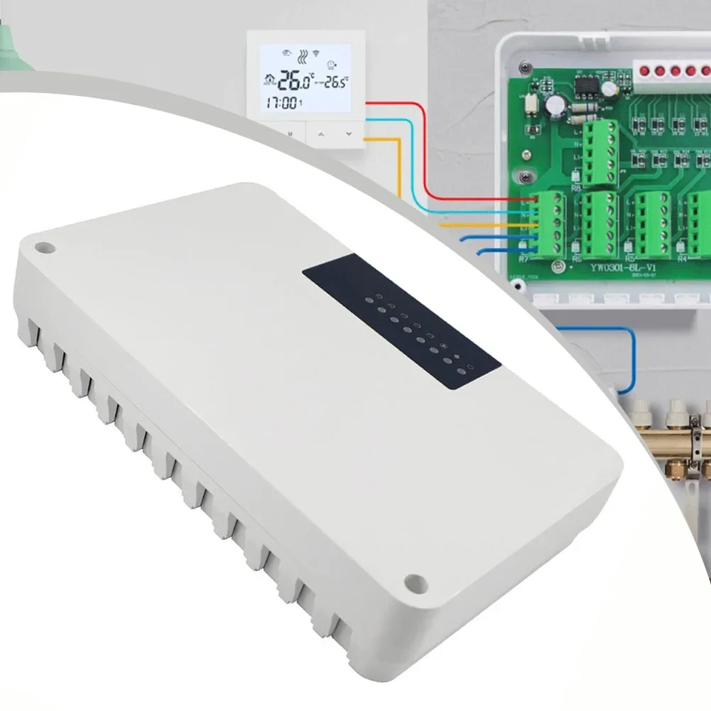 CCT-25/CCT-28 Multi-zone Central Heating-System Intelligent Hub Controller 5/8 Channel Concentrator With Indicator High-Quality