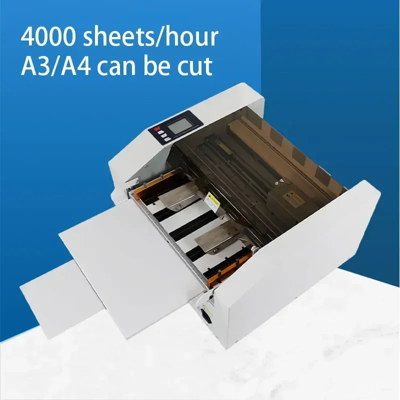 Fully Automatic Hang Tag and Business Card Cutter – A3 Smart Touchscreen Card Cutting Machine