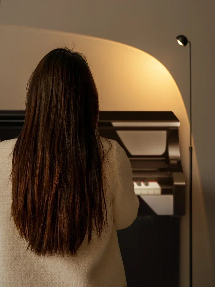 Quality worry free Floor Lamp Living Room Light Luxury Sofa Reading Night Fish Luring Lamp Bedroom Vertical Bedside Atmosphere