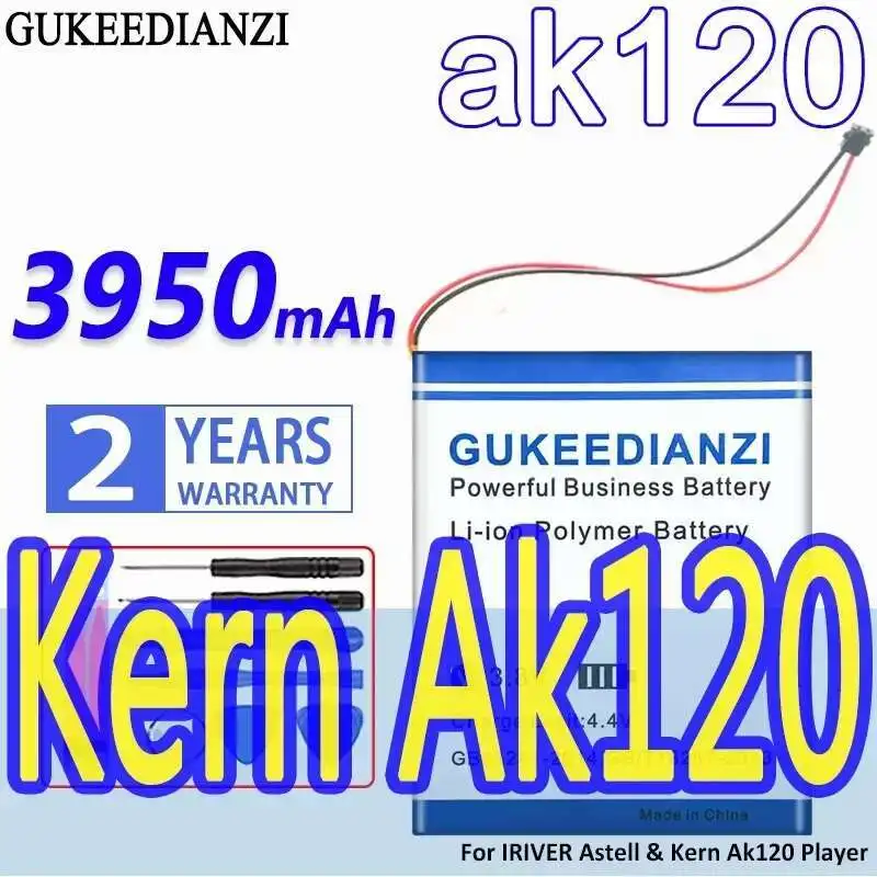 

Аккумулятор GUKEEDIANZI большой емкости 3950 мАч для iRiver Astell & Kern Ak120 1-й плеер
