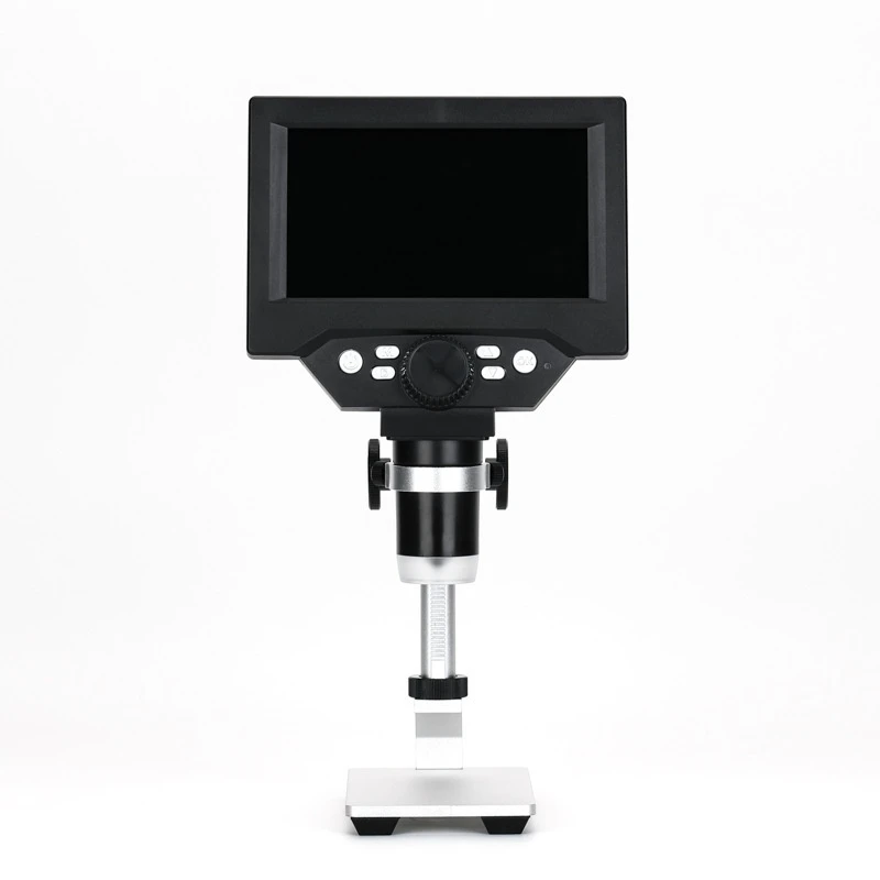 Microscópio digital de 5,5 polegadas, ampliação de 10MP 1000X, display LCD, luz 8LED, ferramenta de reparo de microscópio eletrônico