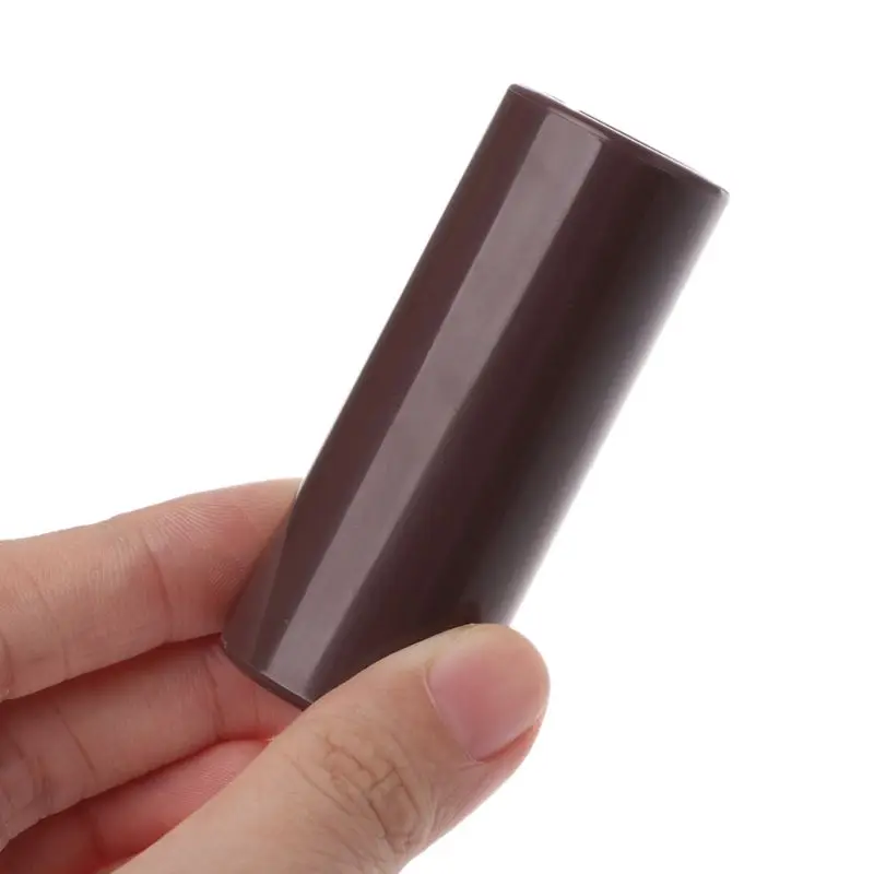 Tubo portapilas 18650 a 26650 Adaptador caja plástico cilíndrico marrón para Cas