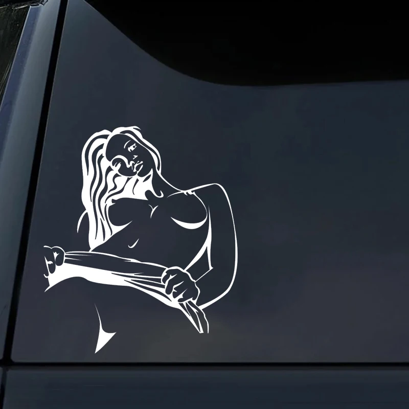 22081# Sexy Woman Stickers Decal Bikini Girl Car Sticker Vinyl Beauty Temptation Body Car Stickers Decals