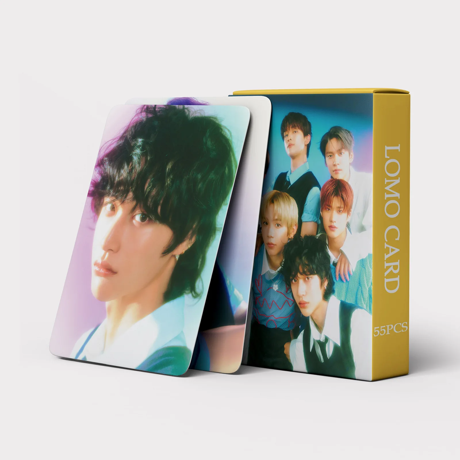 55pcs/set Kpop Idol RIIZE Lomo Cards Lucky Photocards Photo Card Postcard for Fans Collection